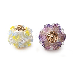 Handmade Polymer Clay Indonesia Beads&nbsp;IPDL-H001-02KCG