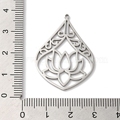 Non-Tarnish 304 Stainless Steel Pendants&nbsp;STAS-U010-17P