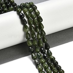 Dyed Natural White Jade Beads Strands&nbsp;G-P553-B01-01
