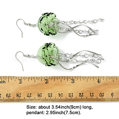 Iron Dangle Earrings&nbsp;EJEW-FS00022