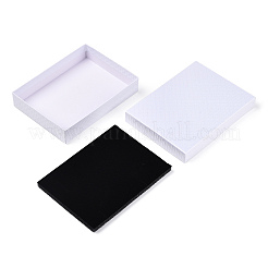 Rhombus Textured Cardboard Jewelry Boxes&nbsp;LS-CBOX-T006-01F