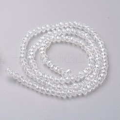 Electroplate Glass Beads Strands&nbsp;EGLA-F124-FR-B11