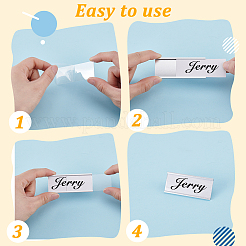 Aluminium Alloy Name Plate Holder&nbsp;FIND-WH0176-26P