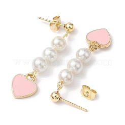 Shell Pearl Dangle Earrings&nbsp;EJEW-JE05801