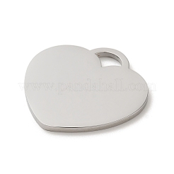 Non-Tarnish 304 Stainless Steel Mirror Polished Finish Stamping Blank Tag Pendants&nbsp;STAS-K270-43P