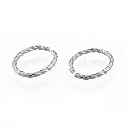 Non-Tarnish 304 Stainless Steel Open Jump Rings&nbsp;STAS-N092-164