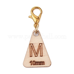 Wood Pendant Decorations&nbsp;HJEW-JM01796