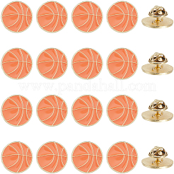 20Pcs Sport Enamel Pins&nbsp;JEWB-SC0001-62C
