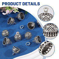 10Pcs Alloy Pendant Bails&nbsp;FIND-CA0011-52C