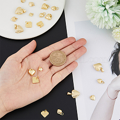 24Pcs 6 Style Brass Pendants&nbsp;KK-HY0001-43