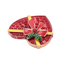 Christmas Alloy Rhinestone Cabochons&nbsp;FIND-U016-03G-03