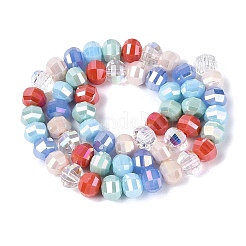 Electroplate Mixed Styles Glass Beads Strands&nbsp;EGLA-N022-14A-A10