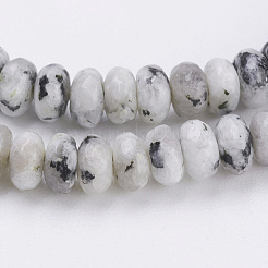 Natural Snowflake Obsidian Beads Strands&nbsp;G-K255-13A