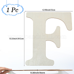 Letter Unfinished MDF Sheets&nbsp;WOOD-WH20012-008F