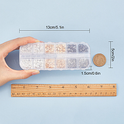 900Pcs 3 Colors Ending Findings Kits for DIY Jewelry&nbsp;KK-SC0001-89