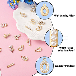 20Pcs 10 Style Alloy Pendants&nbsp;FIND-CD0001-31