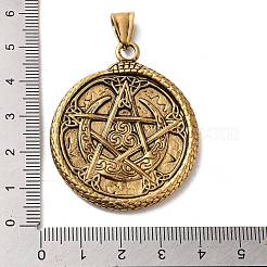 304 Stainless Steel Big Pendants&nbsp;LS-STAS-D091-12AG