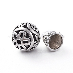 Tibetan Style Alloy 3-Hole Guru Bead Sets&nbsp;PALLOY-TAC0009-36AS