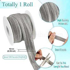 5 Yards Sparkle Polyester Ribbons&nbsp;OCOR-TA0003-53B