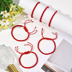 12Pcs Braided Nylon Cord Bracelets&nbsp;BJEW-SP0001-27B