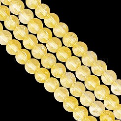 2 Strands Synthetic Citrine Beads Strands&nbsp;G-GO0001-26A