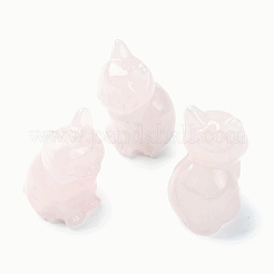 Natural Rose Quartz Display Decorations&nbsp;DJEW-P019-D01