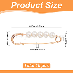 10Pcs Zinc Alloy Adjustable Jean Paper Clip&nbsp;FIND-LP0001-61
