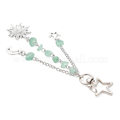 Gemstone Chip Keychains&nbsp;KEYC-JKC01416