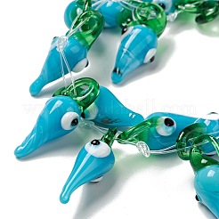 Handmade Lampwork Beads Strand&nbsp;LAMP-C008-01