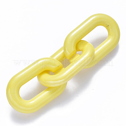 Opaque Acrylic Linking Rings&nbsp;OACR-S036-006A-H09