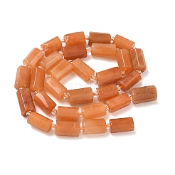 Natural Red Aventurine Beads Strands&nbsp;GG-CBA6A1F-A01-8X12MM