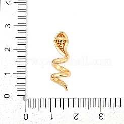 Brass Micro Pave Cubic Zirconia Pendants&nbsp;KK-P302-09G