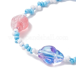 Adjustable Nylon Cord Braided Beads Bracelets&nbsp;BJEW-MZ00169-04
