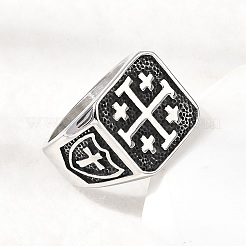 304 Stainless Steel Finger Rings for Men&nbsp;LS-RJEW-D339-01A-AS