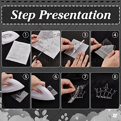 Crown Resin Hotfix Rhinestone&nbsp;DIY-WH0661-26B