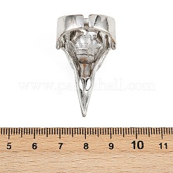Alloy Cuff Rings&nbsp;RJEW-D328-01A-AS