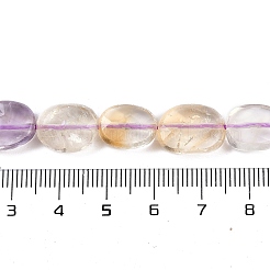 Natural Ametrine Beads Strands&nbsp;G-B125-K01-01