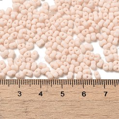 Glass Frosted Seed Beads&nbsp;SEED-K009-05B-07