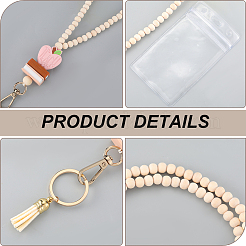 Wood Chain Bag Straps&nbsp;AJEW-WH20072-29B