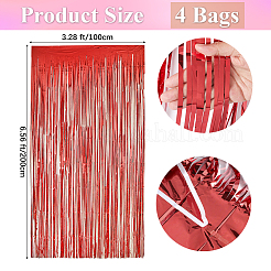 4 Bags Plastic Fringe Curtains&nbsp;HULI-DJ0001-01D