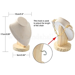 Necklace Bust Display Stand&nbsp;NDIS-E022-01C