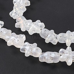 AB Color Plated Electroplate Glass Beads&nbsp;GLAA-P005-AB01