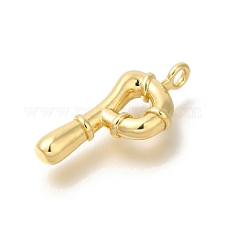 Rack Plating Brass Pendants&nbsp;KK-I722-08G-P