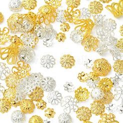 1180Pcs 10 Styles Iron Bead Caps&nbsp;IFIN-FS0001-45
