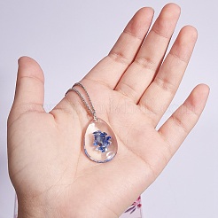 40Pcs 10 Colors Transparent Glass Pendants&nbsp;GGLA-SZ0001-44