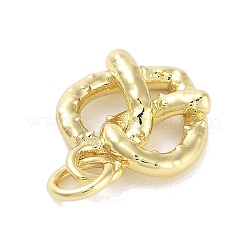 Rack Plating Heart Brass Pendants&nbsp;KK-M293-01G