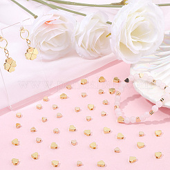 60Pcs 2 Styles Brass Beads&nbsp;KK-BBC0024-78