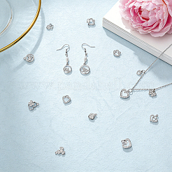15Pcs 15 Styles Brass with Rhinestone Pendants&nbsp;FIND-GA0008-71