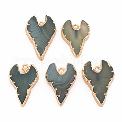 Natural Agate Pendants&nbsp;G-N326-122