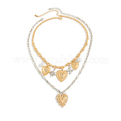 Alloy Iron Rhinestone Necklaces Set&nbsp;WG4BFA9-03